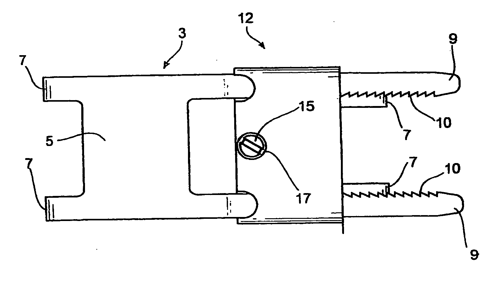 Sternum closure device having locking member