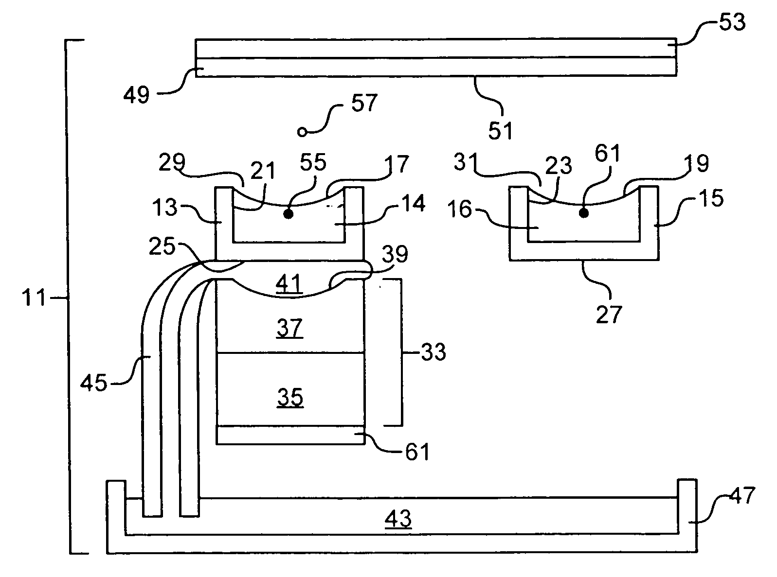 Droplet dispensation from a reservoir with reduction in uncontrolled electrostatic charge