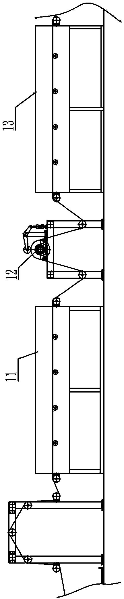 PVB (polyvinyl butyral) glass sandwich layer membrane sheet production line and operating method thereof