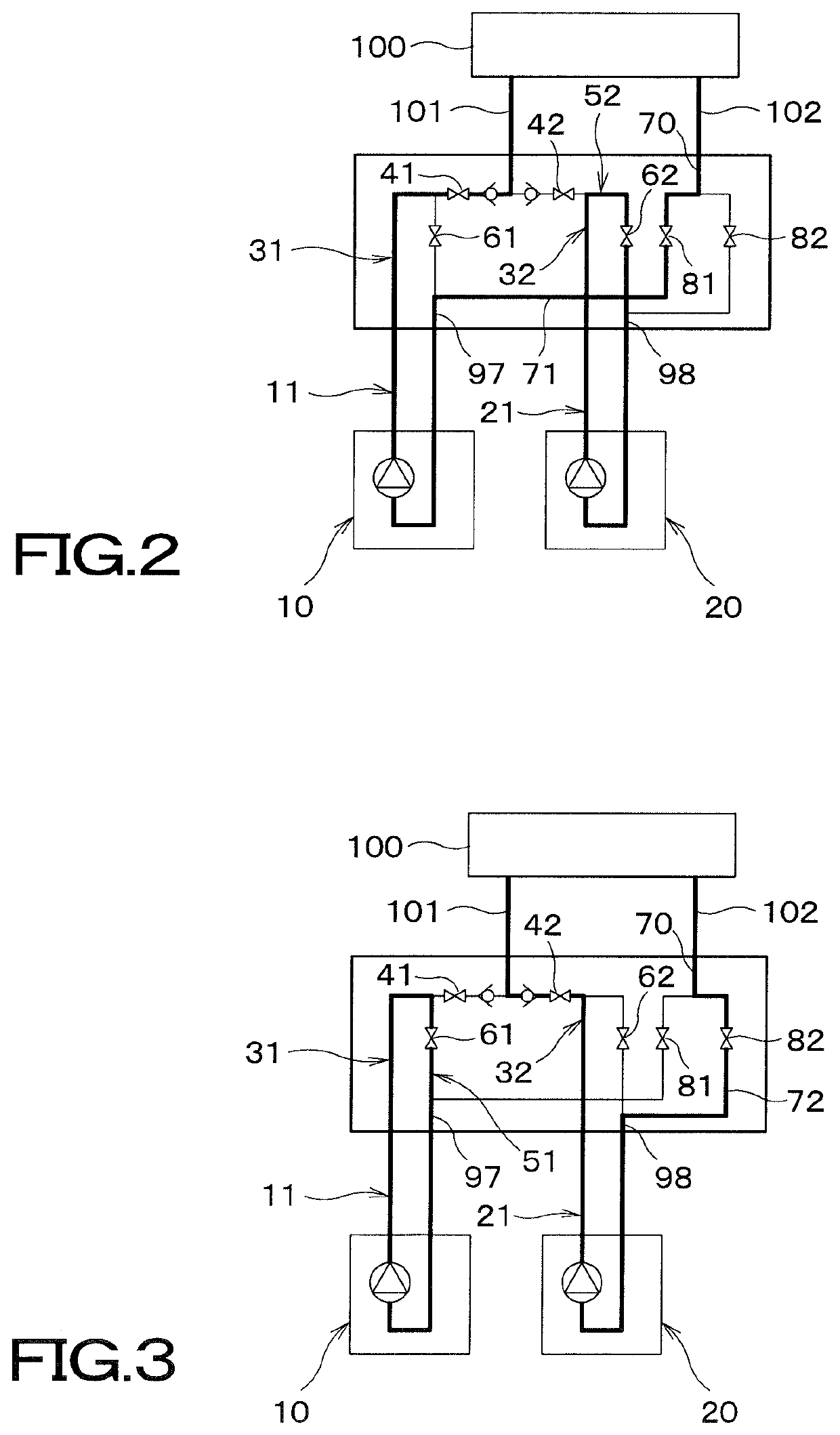 Valve unit and temperature control apparatus