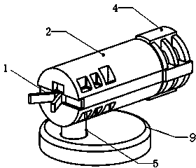 Quick mounting-demounting structure for toilet cover plate hinges