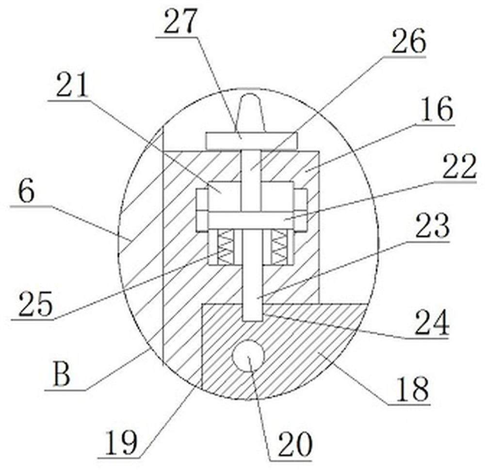 A detection device for electric fan products