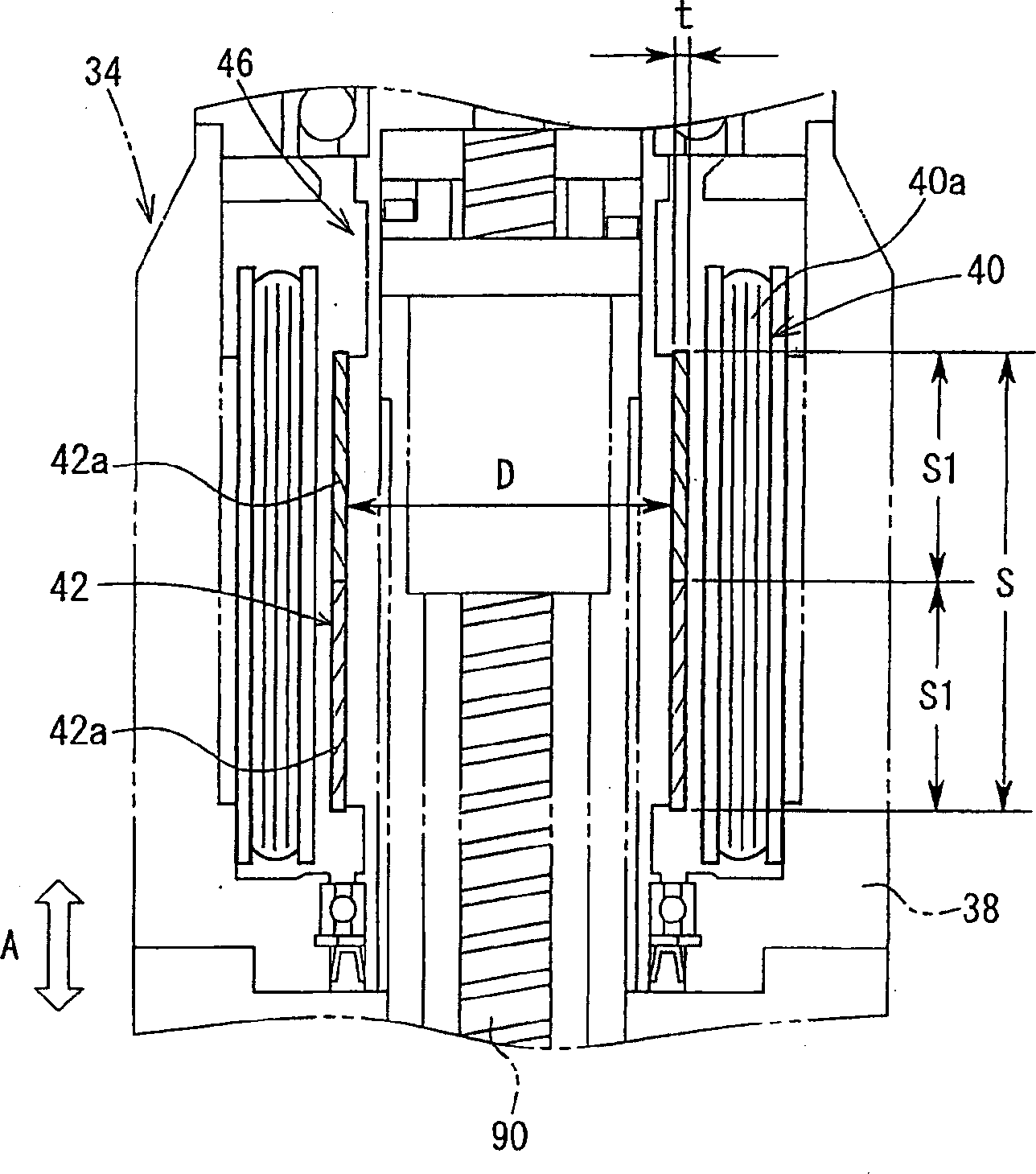 Motor driven resistance spot welding gun