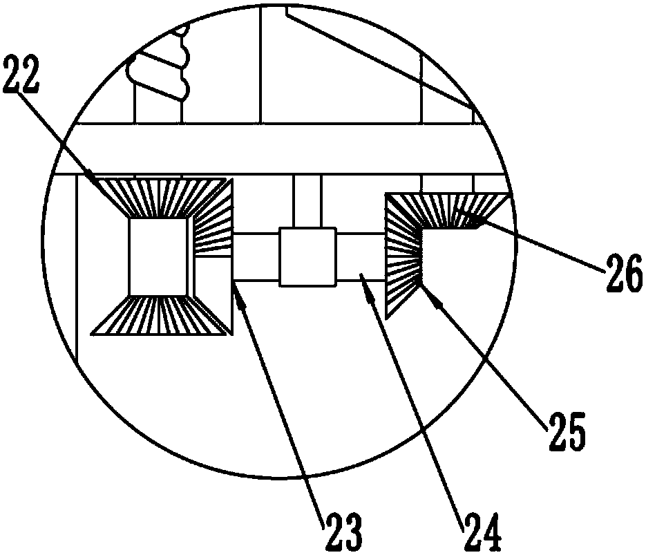 Hand lifting-copied cereal impurity removing device