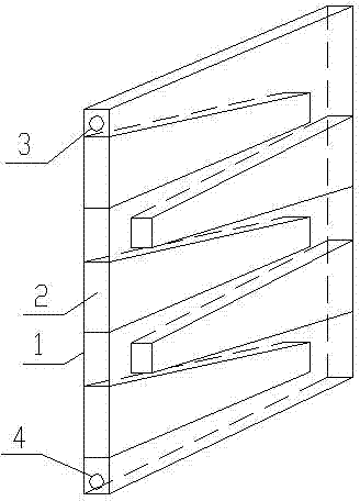 Cold accumulation plate and cold accumulation method thereof