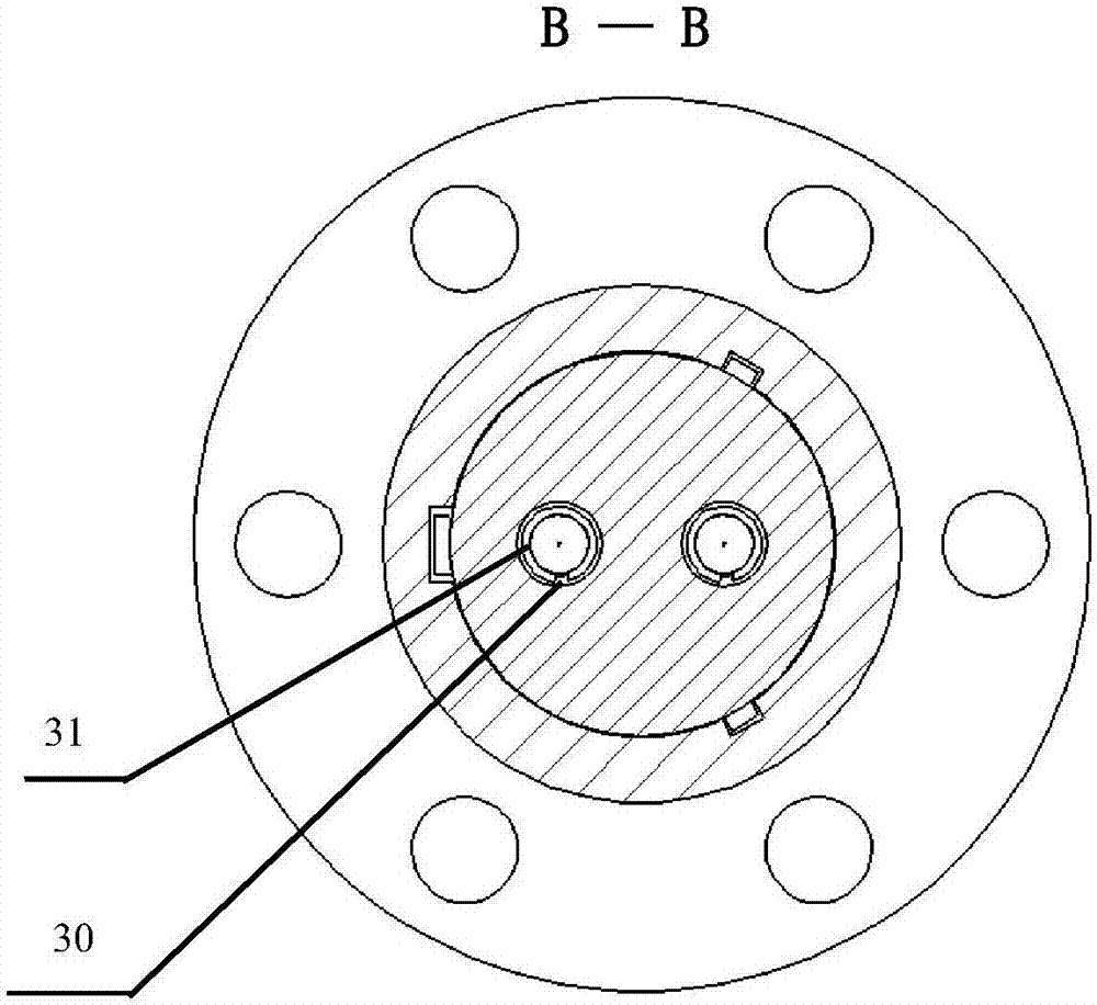 Right-angle type optical fiber connector