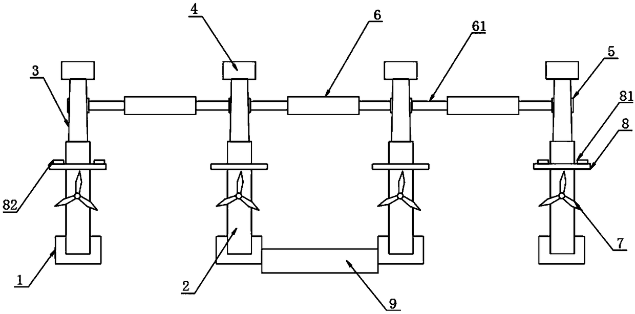 Agricultural photovoltaic system