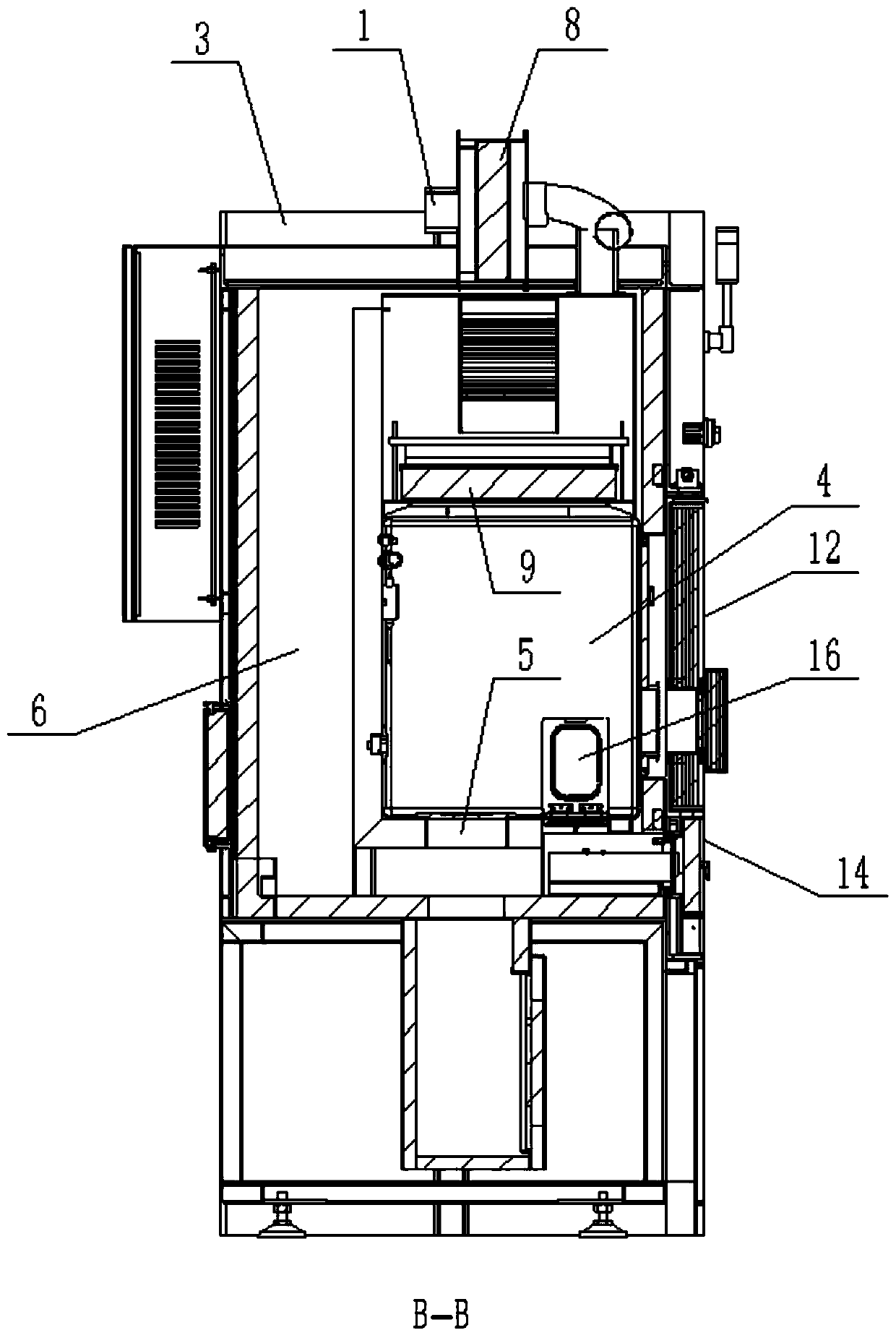 Radioactive drug subpackaging hot cell