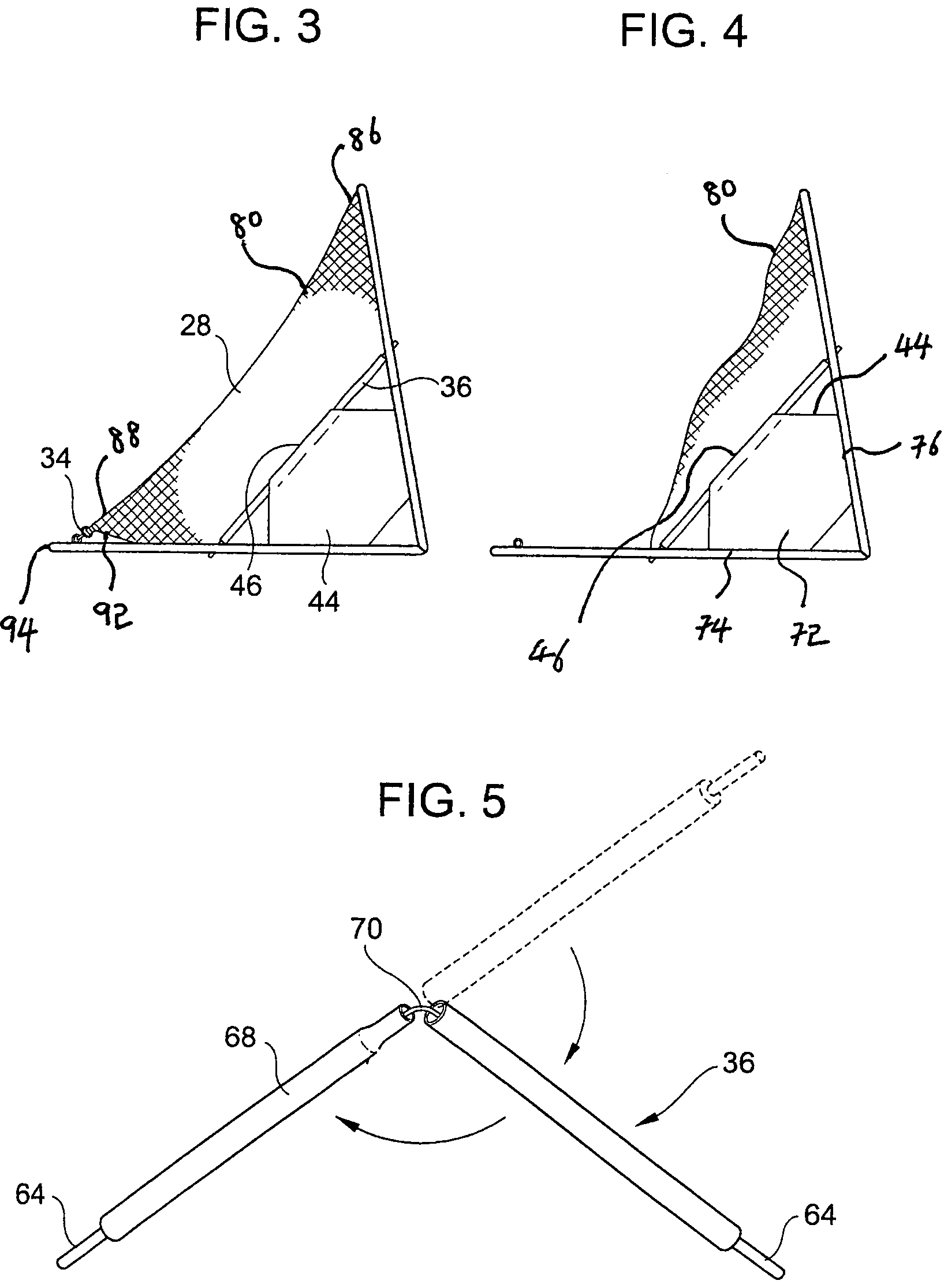 Portable net device