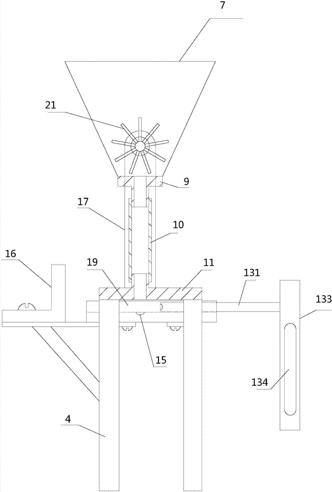 Gordon euryale seed shell breaking device