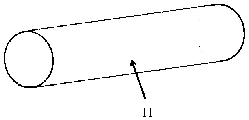 Rotation body type composite material component forming method