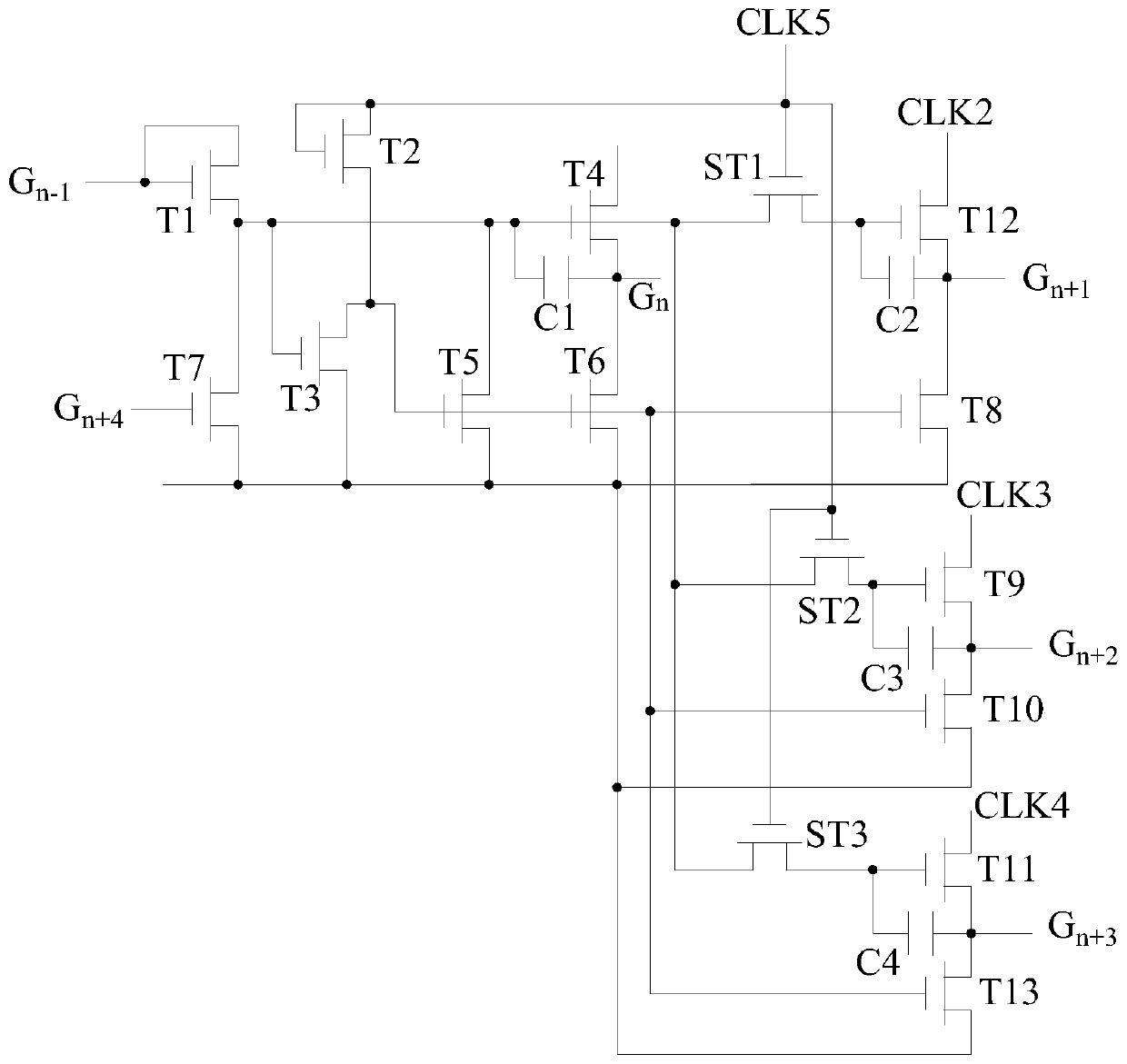 Panel driving circuit, control method and panel