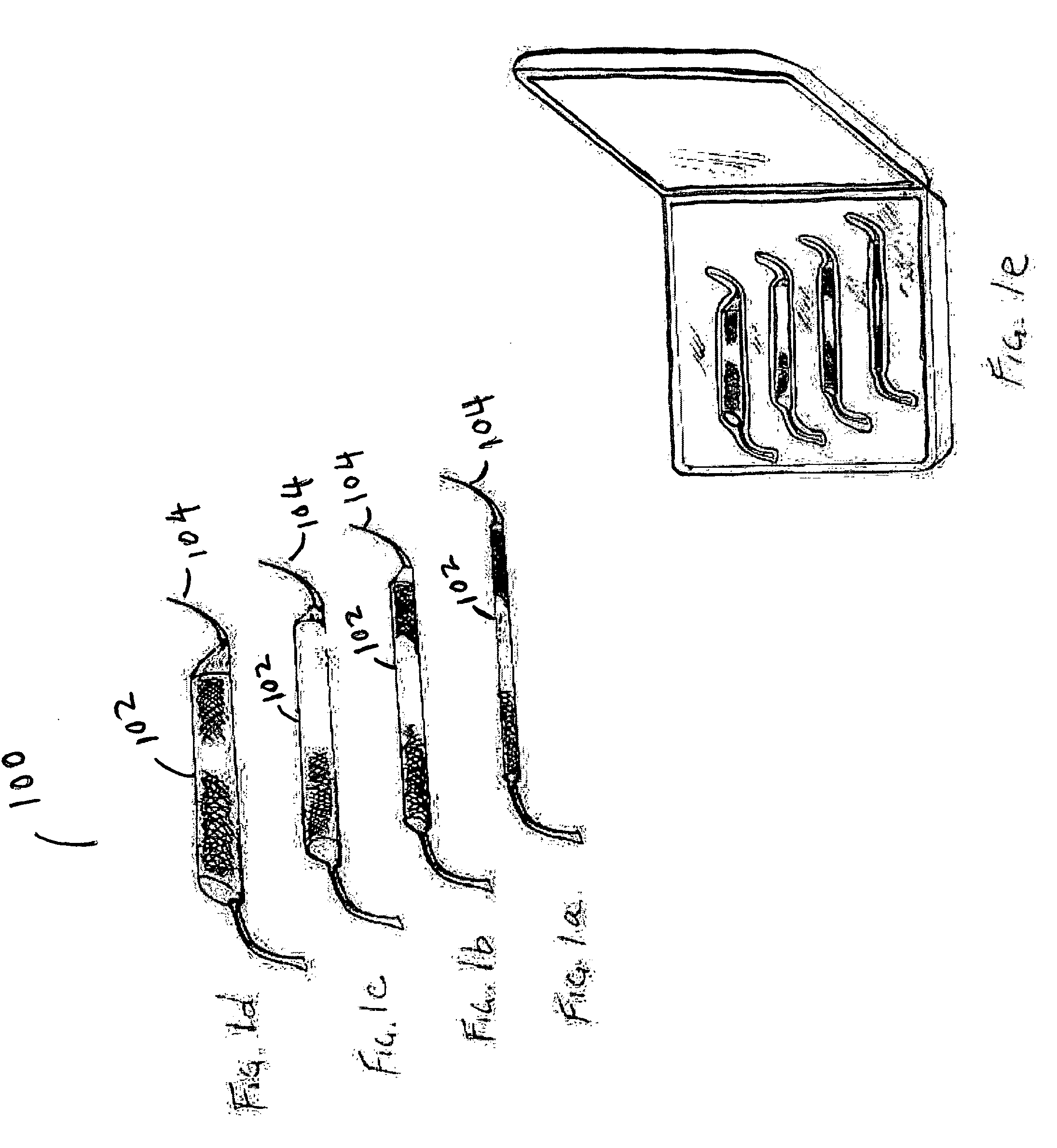 Dental instruments with stress relief