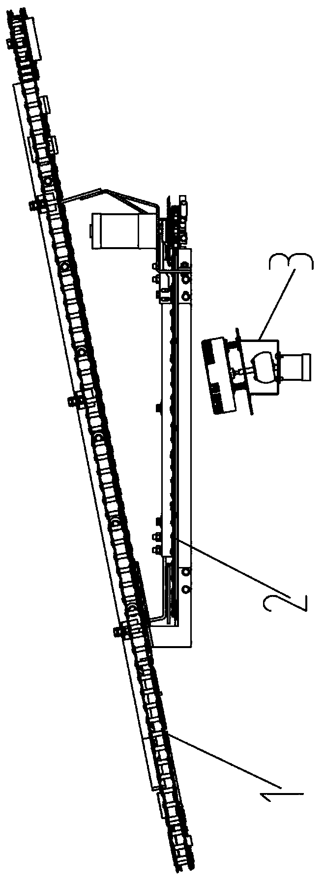 Floating root cutting device for garlic combined harvesting