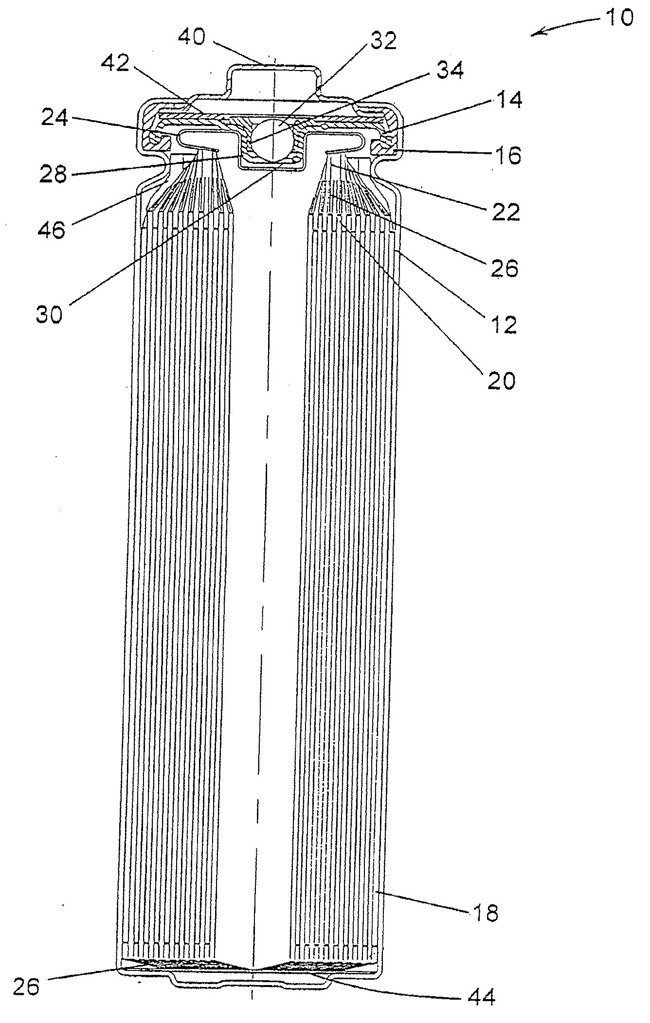 High Discharge Capacity Lithium Battery