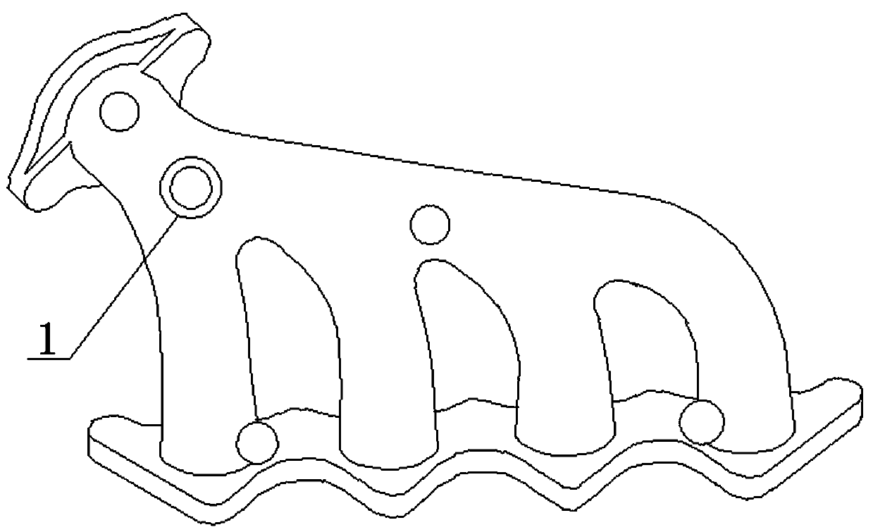 A method to solve the shrinkage defect of casting bolts