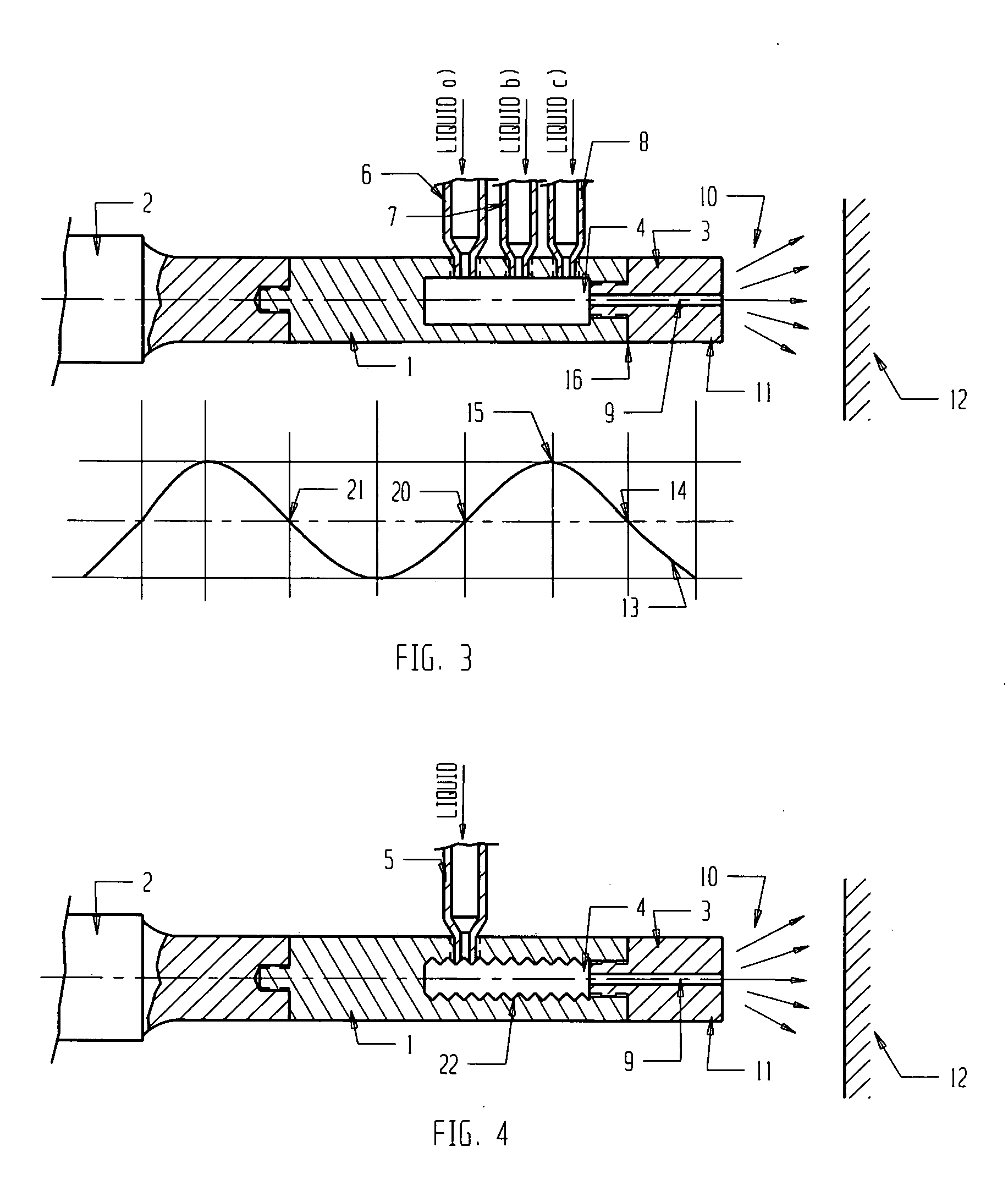 Ultrasound apparatus and methods for mixing liquids and coating stents