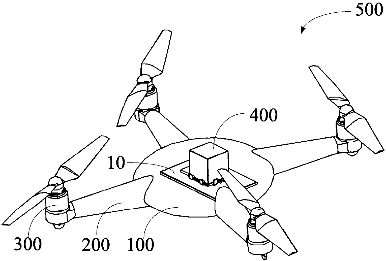 An unmanned aerial vehicle and a flight control assembly thereof