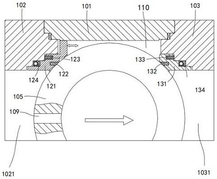 Low-temperature fixed ball valve