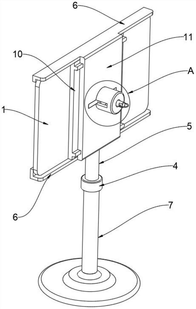 Demonstration teaching aid for computer principle teaching