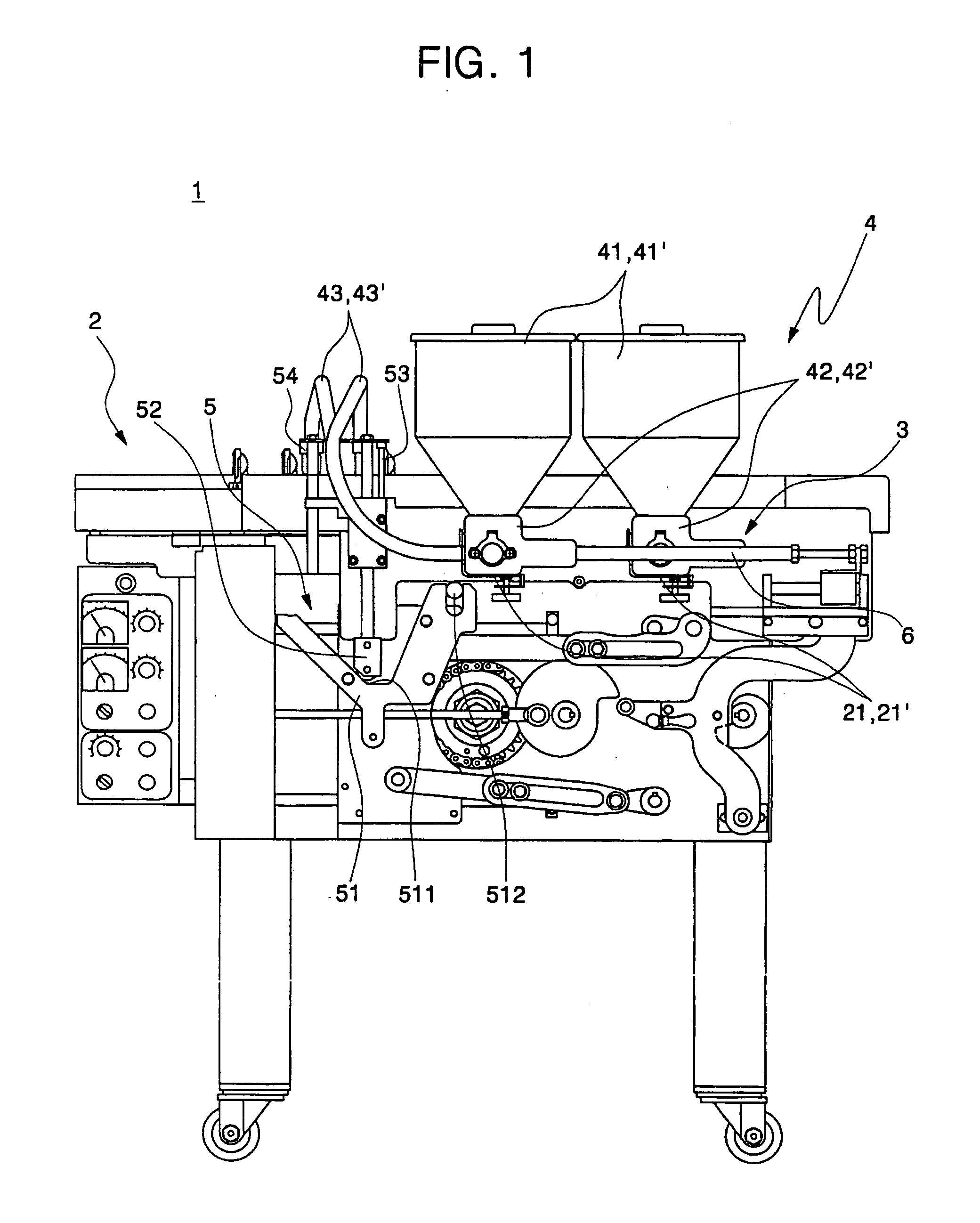 Apparatus for producing confectionery