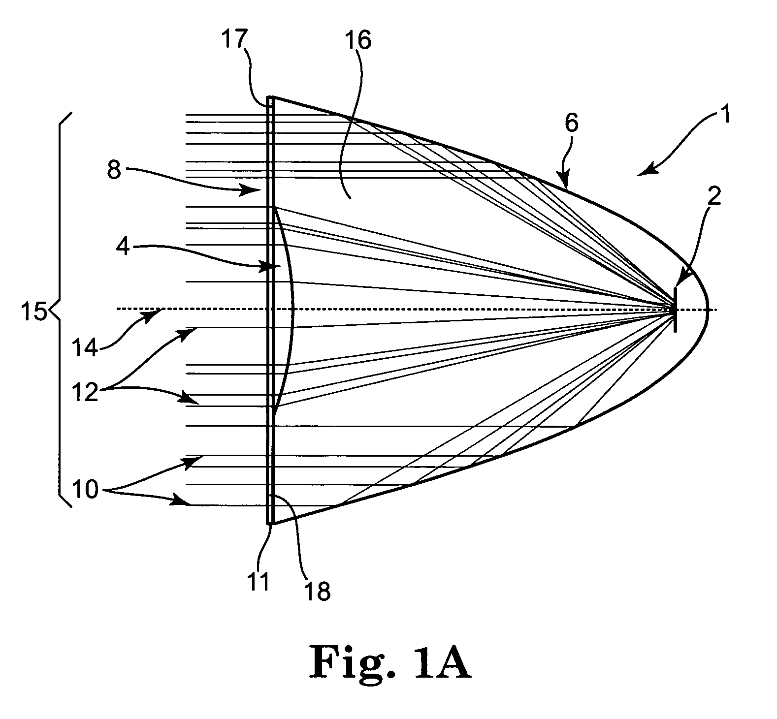 Hybrid primary optical component for optical concentrators