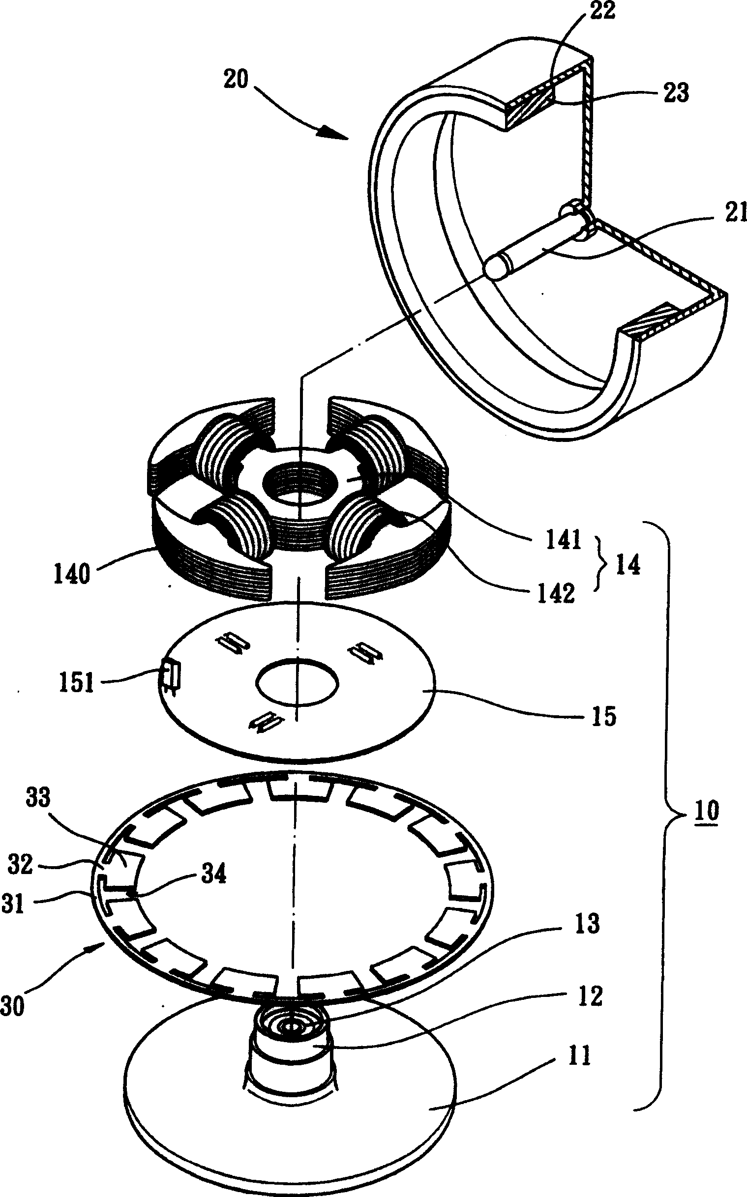 Motor structure