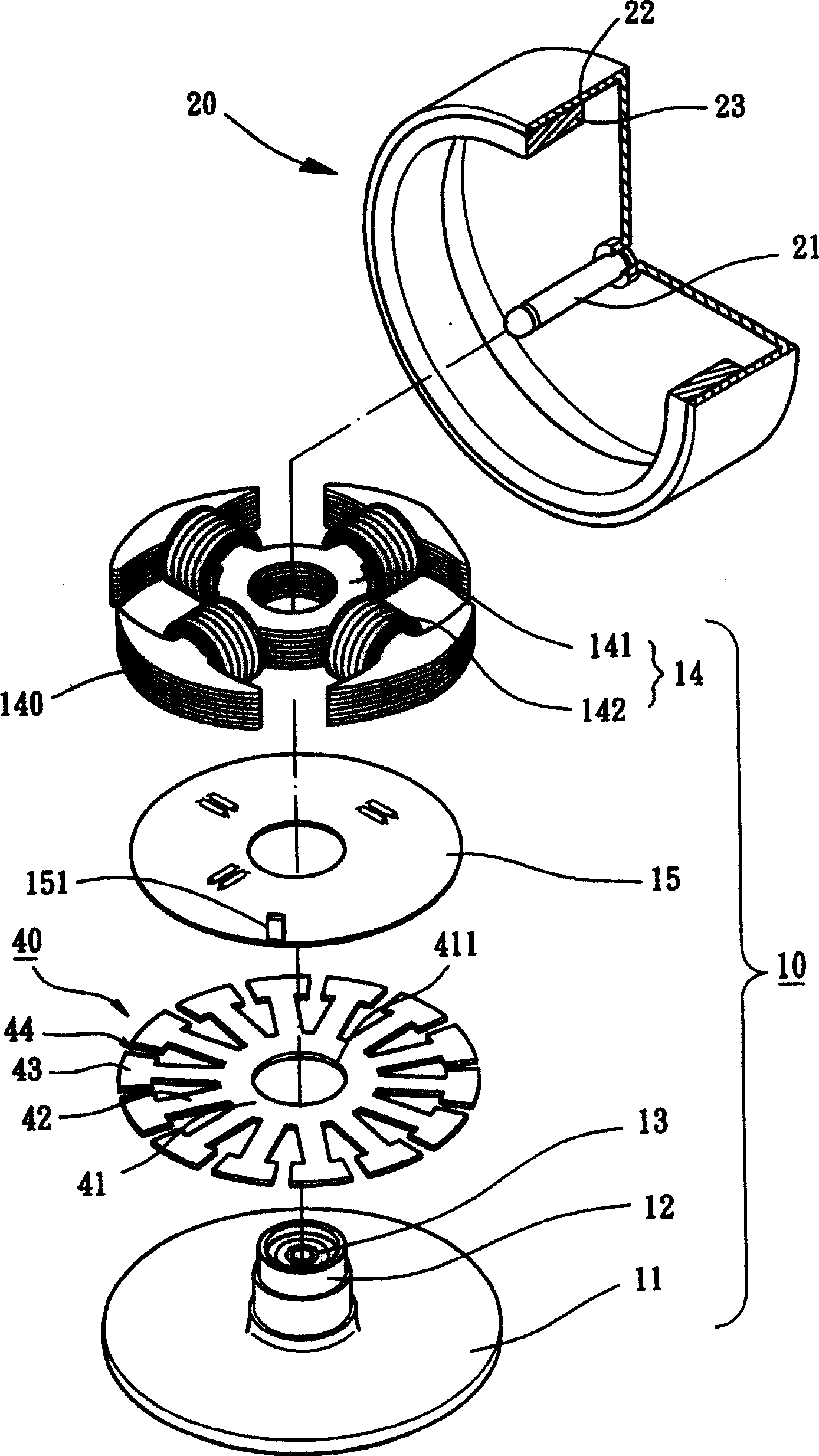 Motor structure