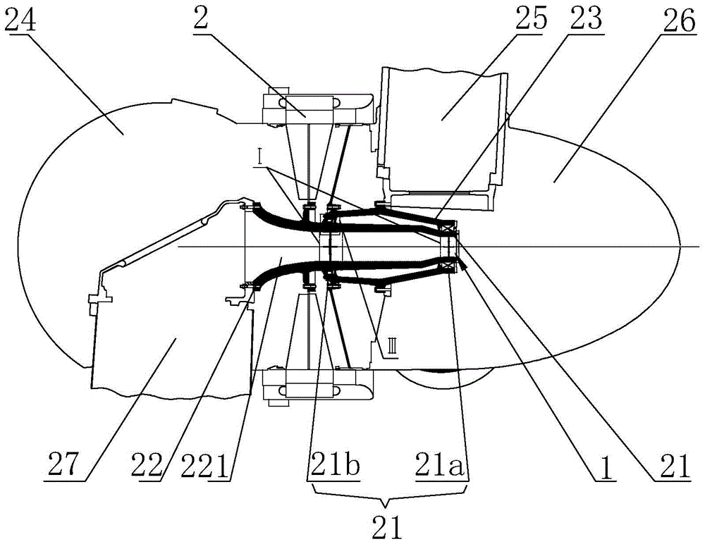 Heating device and bearing system for bearing protection of wind power generator