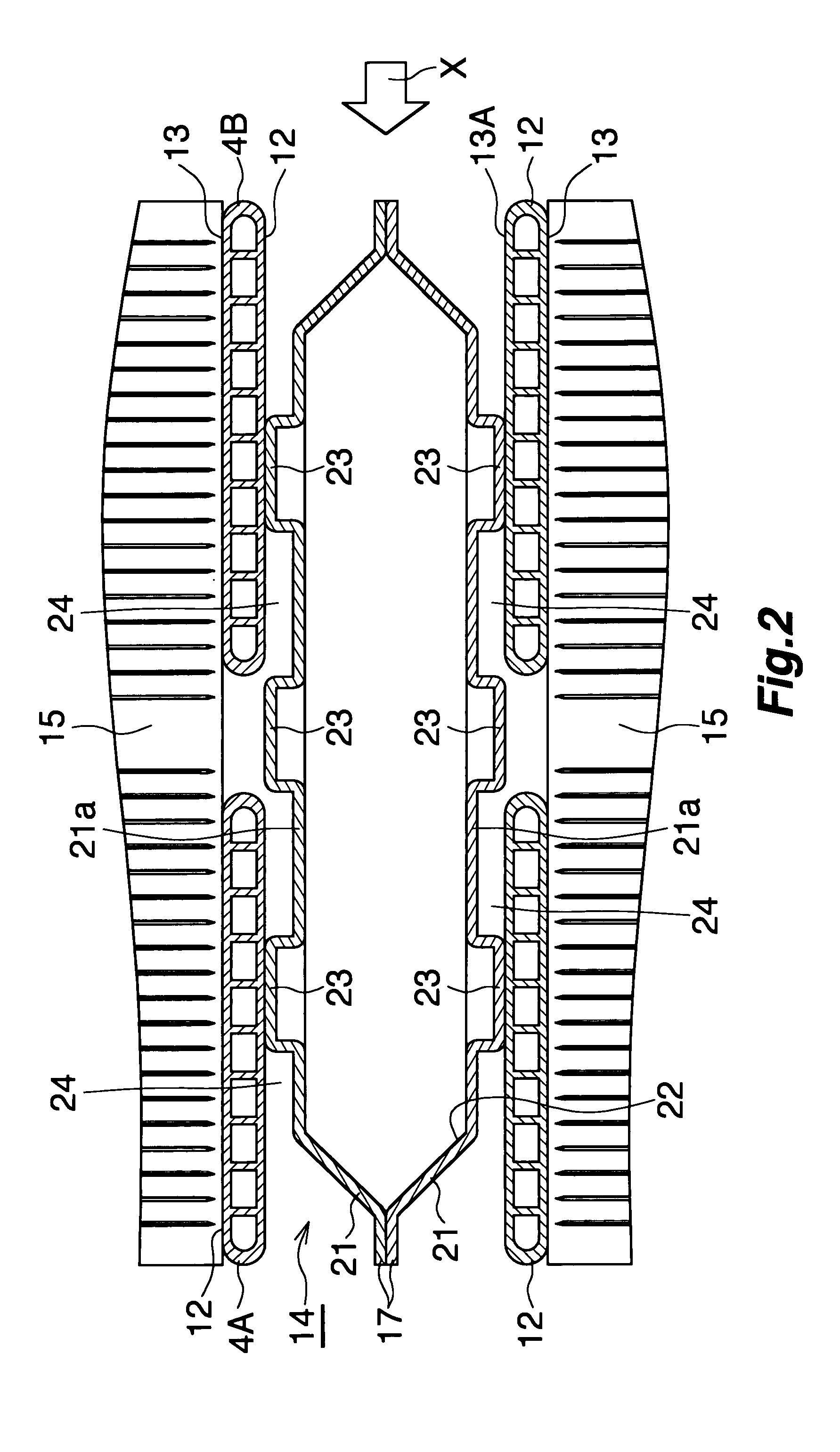 Evaporator having cold thermal energy storage function