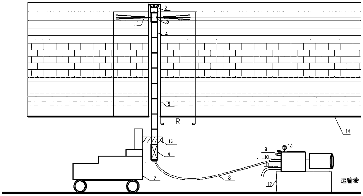 Method for preventing roadway impact ground pressure through hydraulic roof cutting and roadway leaving