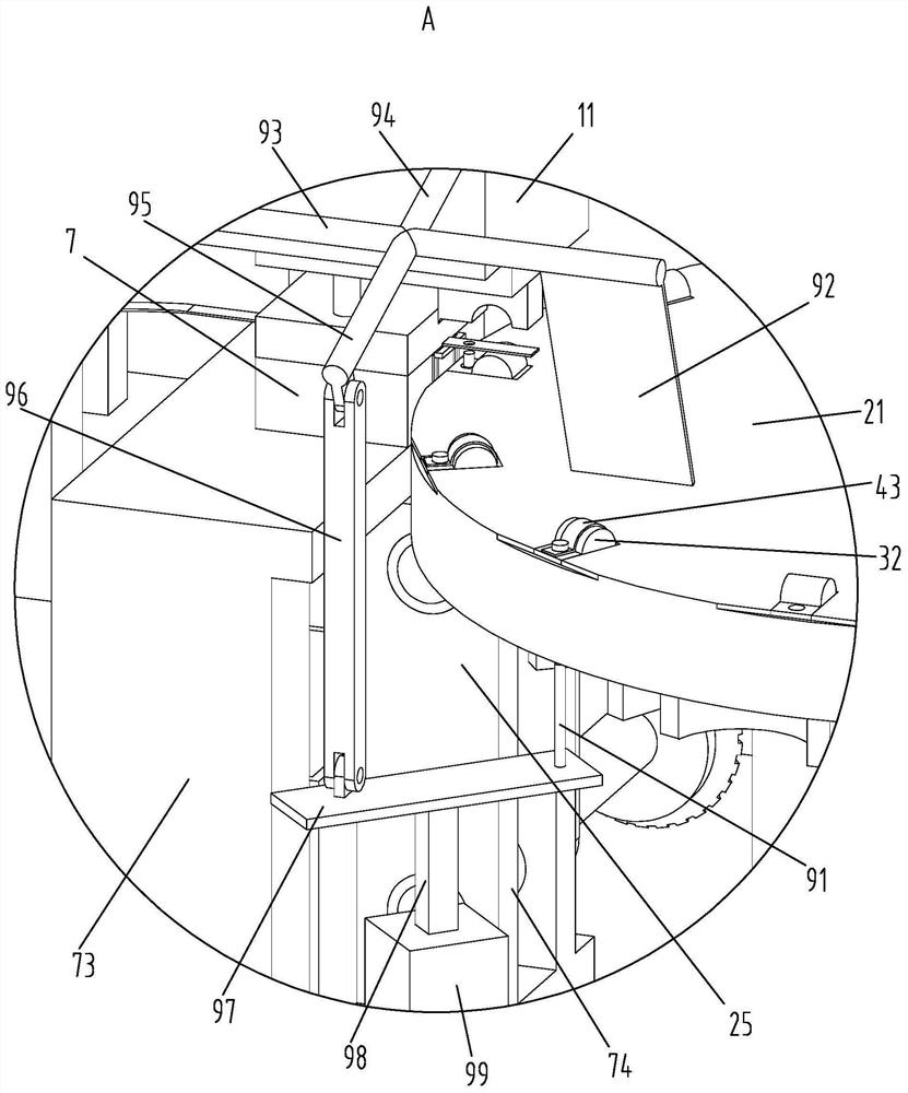 Automatic hook nail machining and forming equipment and machining method thereof