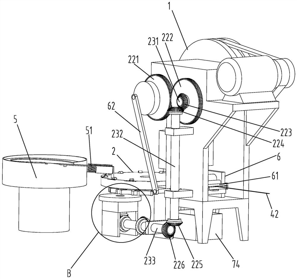 Automatic hook nail machining and forming equipment and machining method thereof