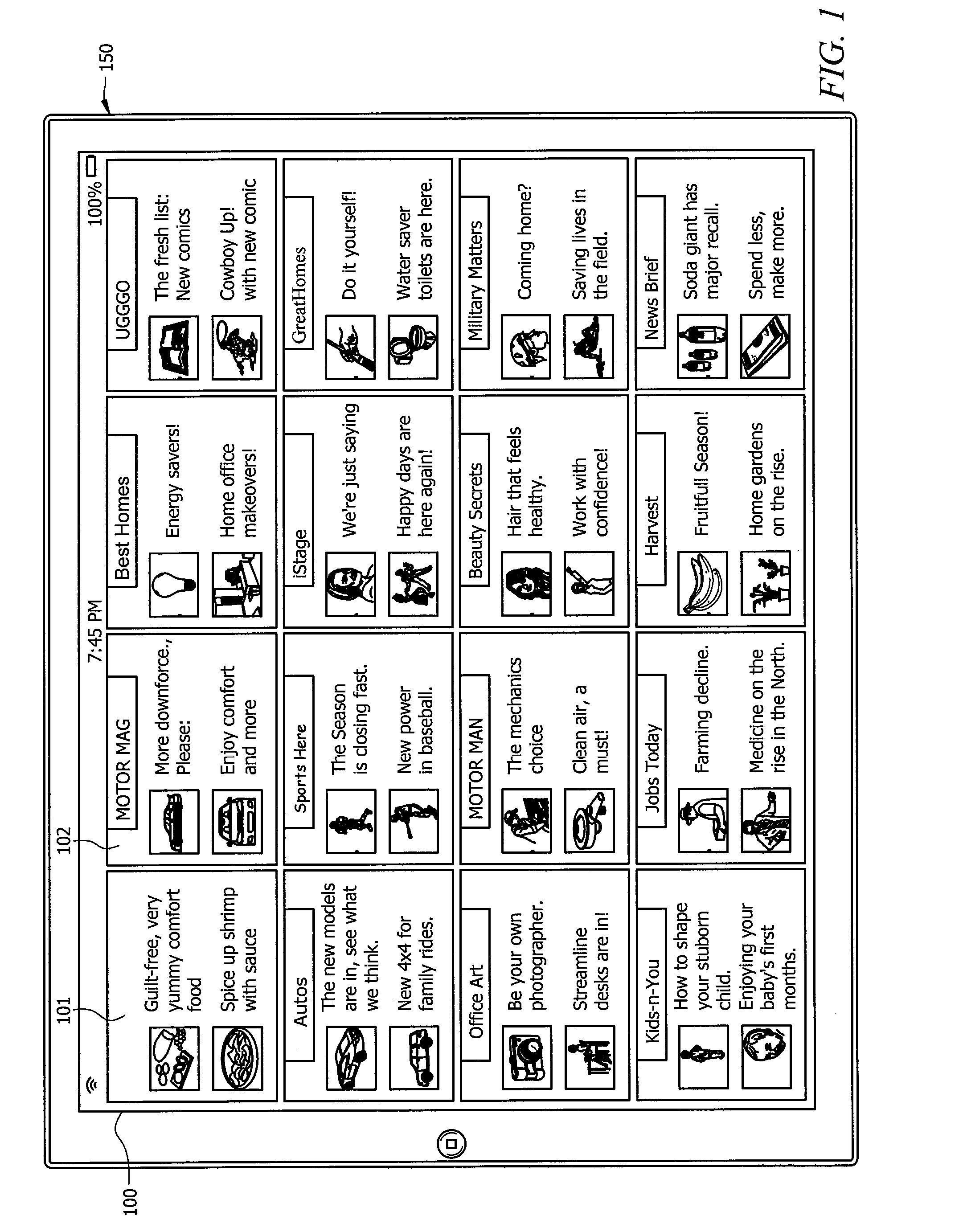 Techniques Providing Spatial Consistency of Graphical Elements