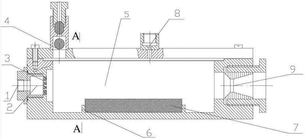 Solid fuel regression rate test device