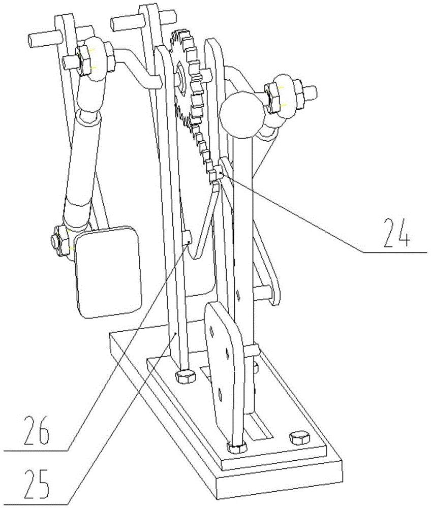 Auxiliary driving device for automatic transmission vehicle