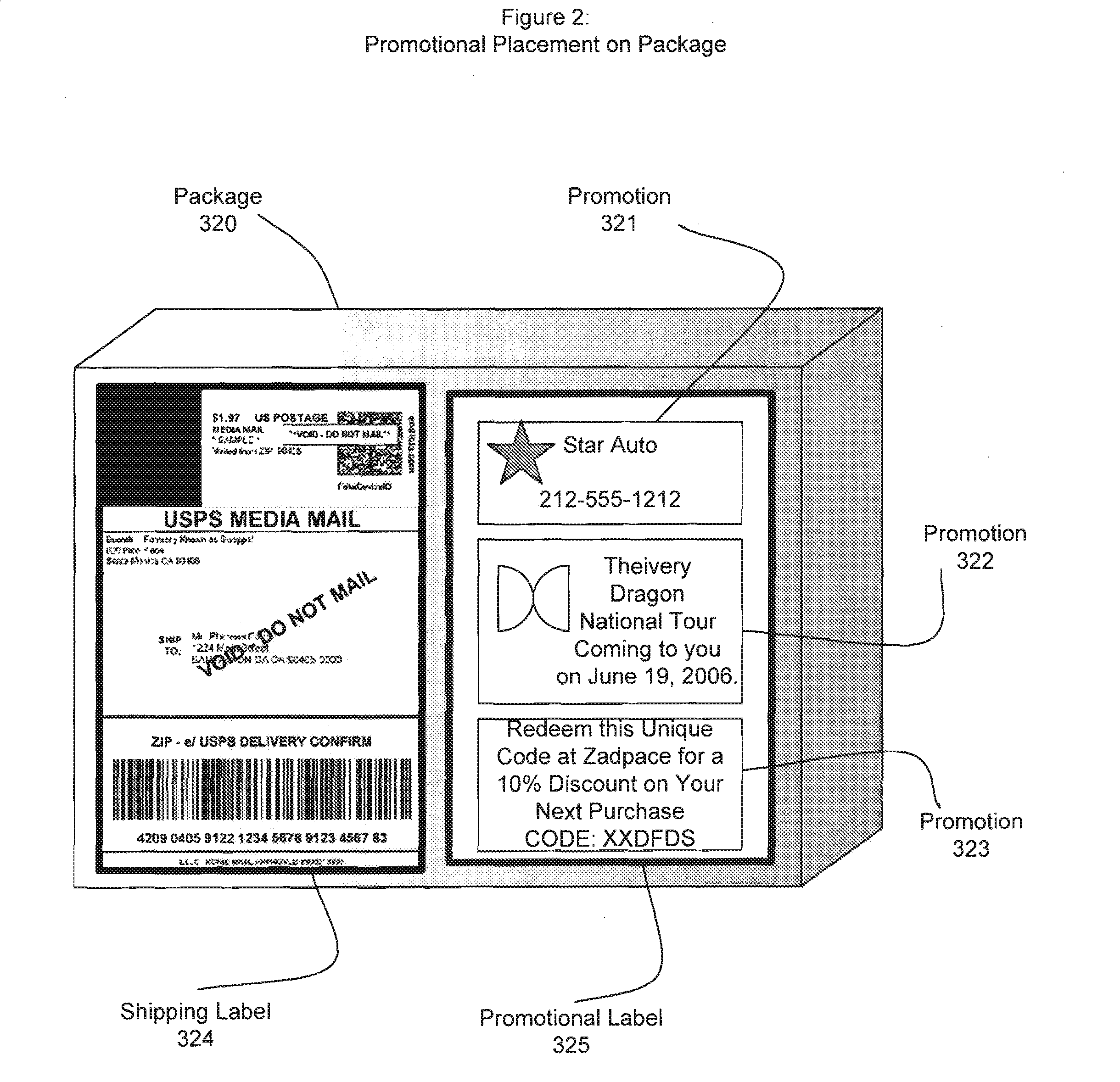 Parcel Advertising System and Method