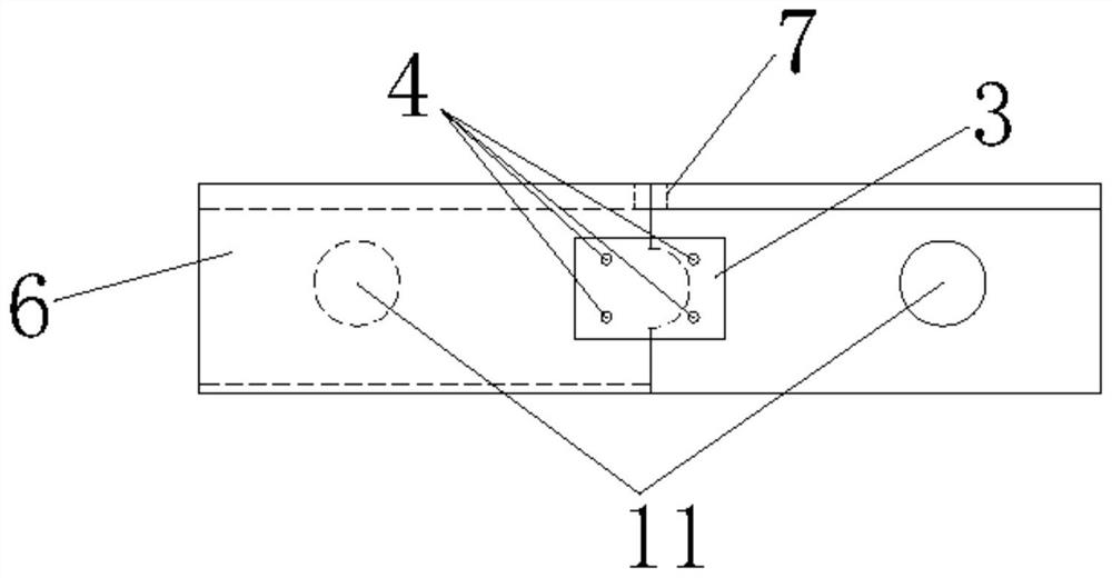 Unmanned aerial vehicle device for surveying and mapping top surface of ancient building and surveying and mapping method