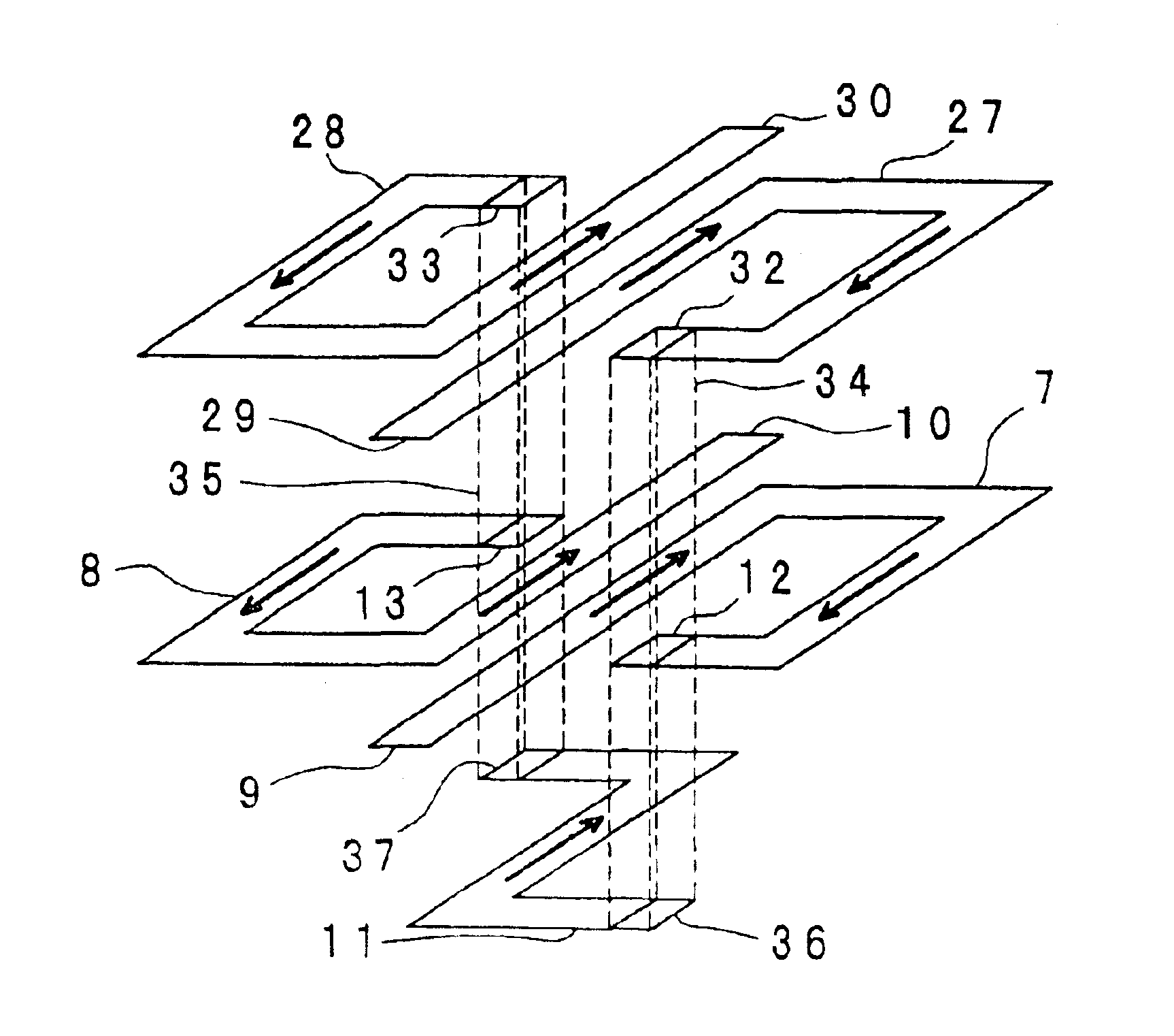 Inductor having small energy loss