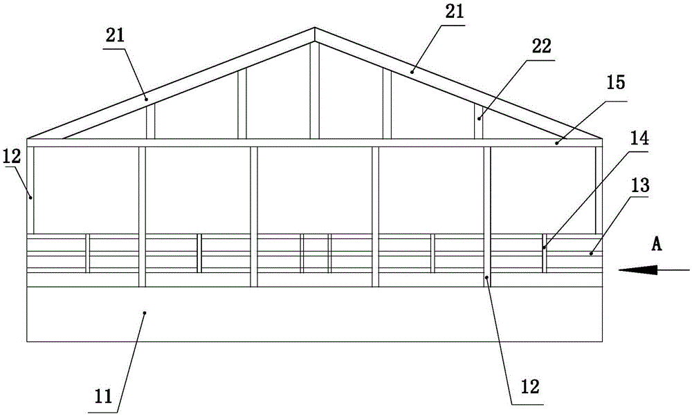 Livestock breeding shed