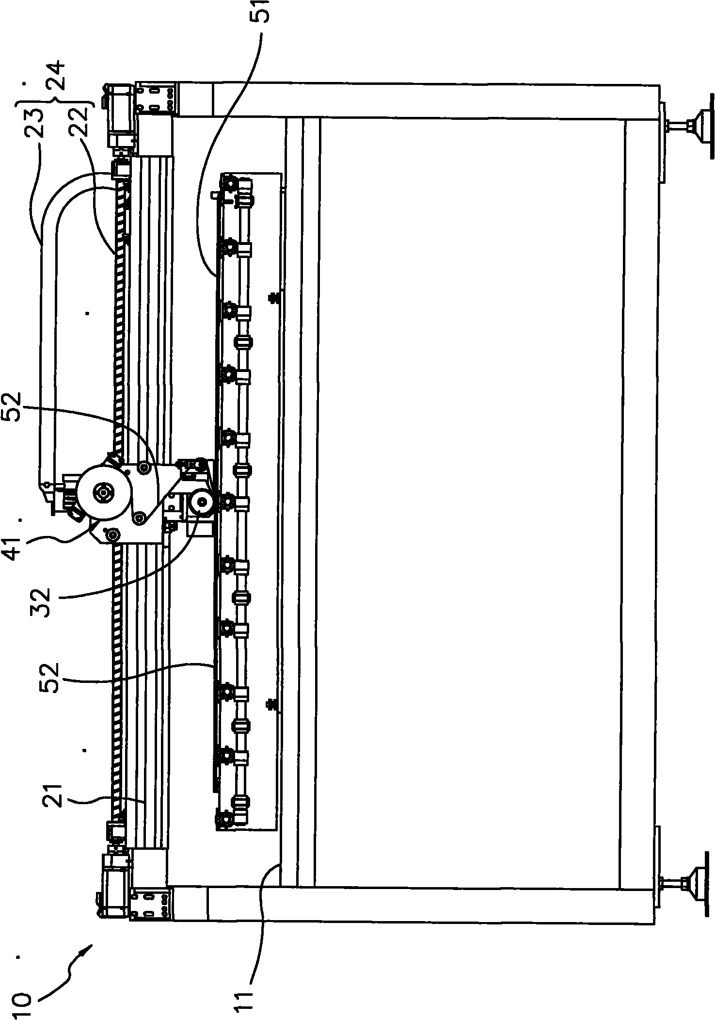 Ultrasonic roll welding stand