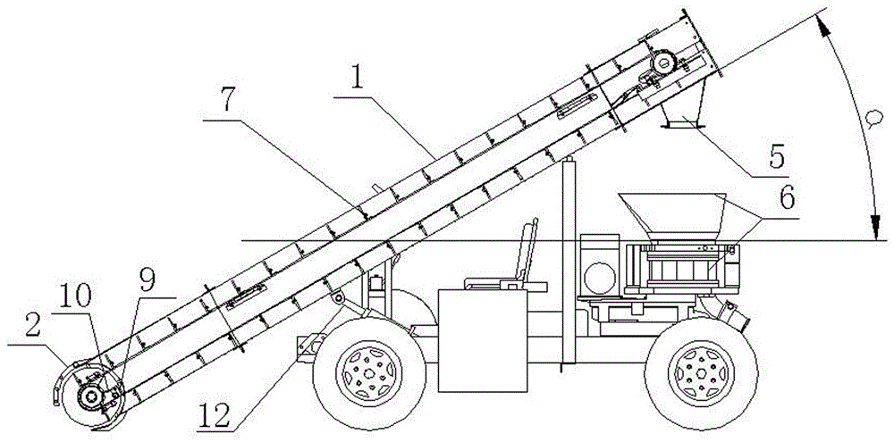 Concrete automatic feeding and jetting device and concrete automatic feeding and jetting method