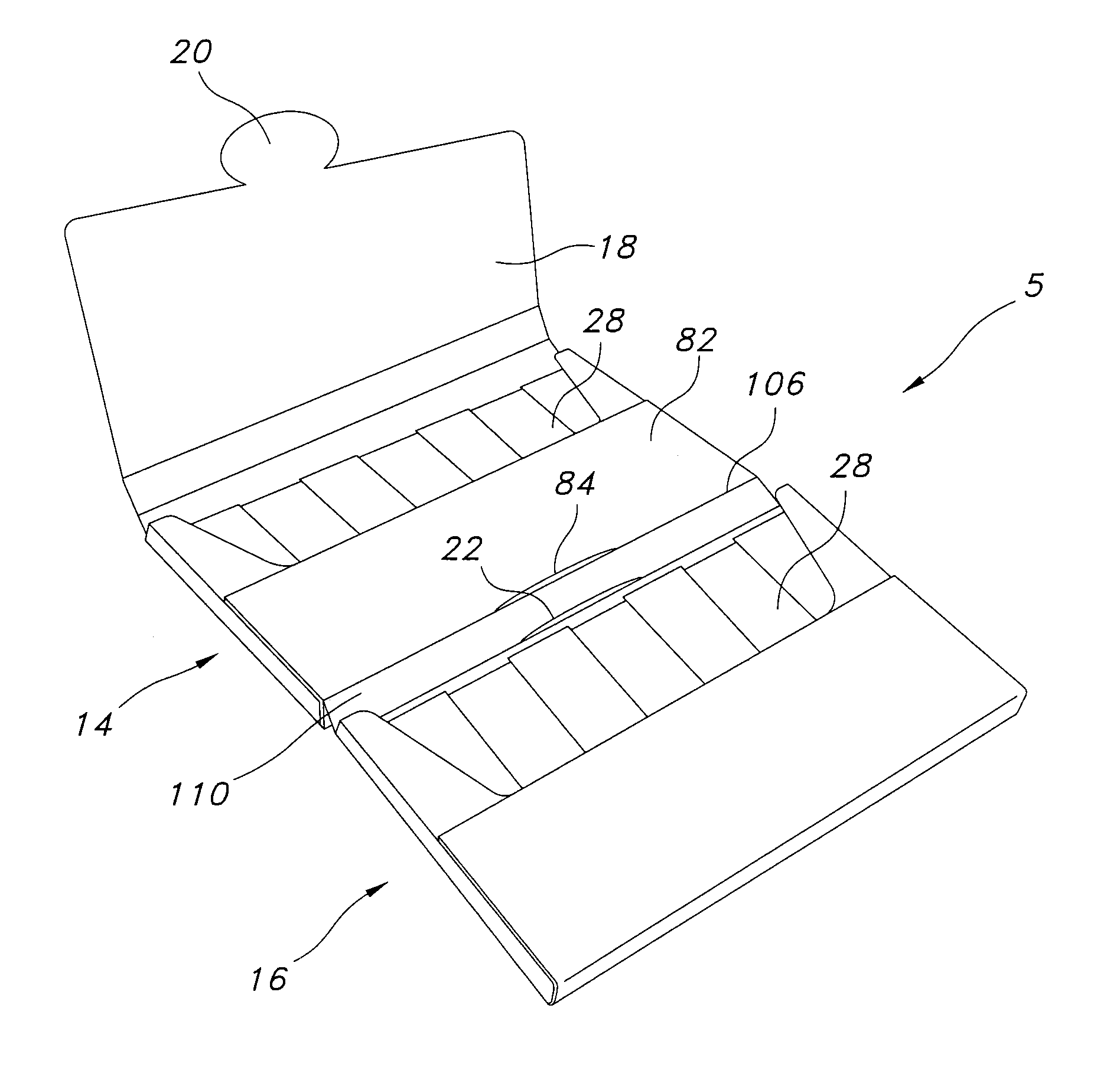 Comestible package with closure