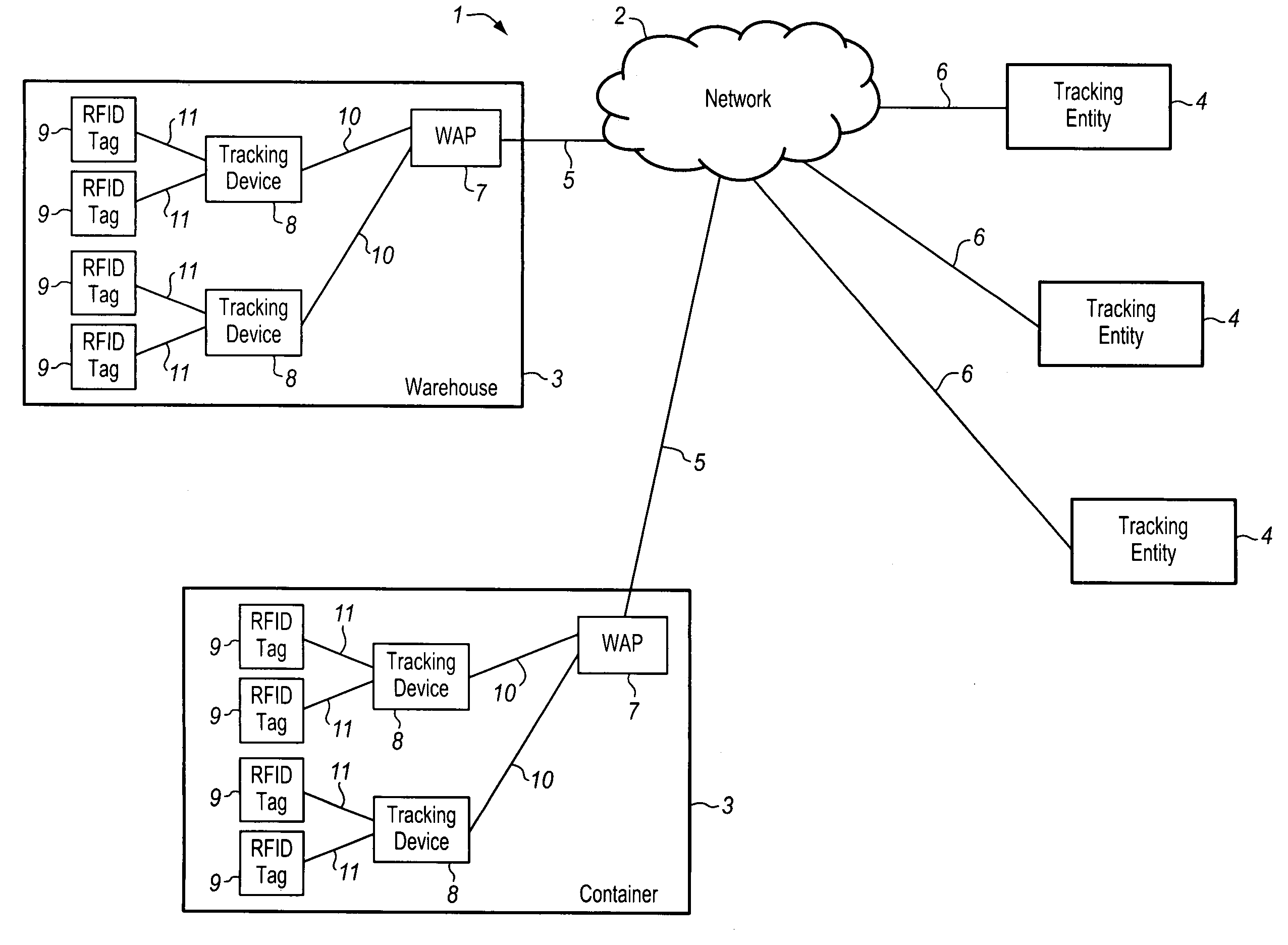 Method and apparatus for aggregating and communicating tracking information