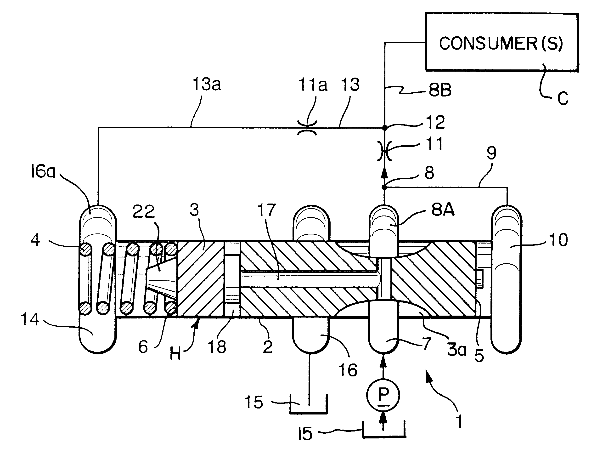 Fluid flow regulating valve and method