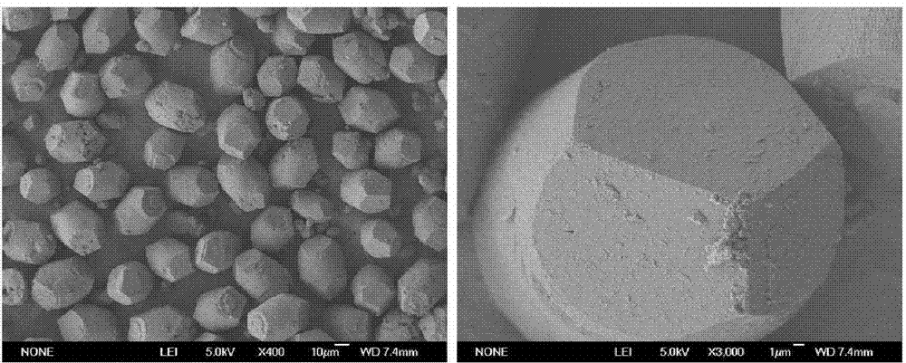 Cobaltosic oxide columnar structure material and preparation method thereof