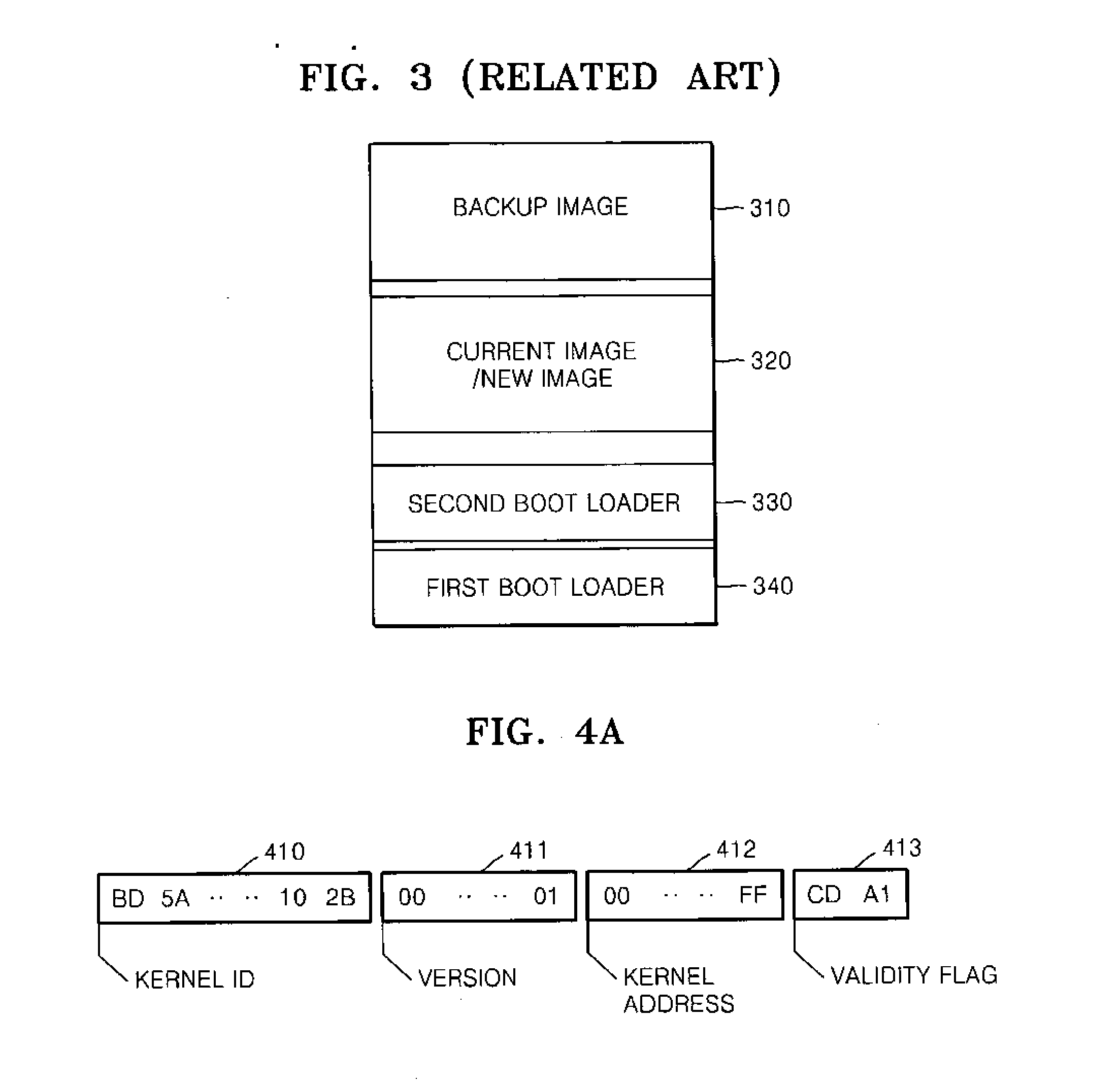 Method and system for booting and automatically updating software, and recovering from update error, and computer readable recording medium storing method