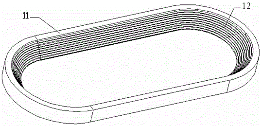 Winding device for active optical fiber and fiber winding method