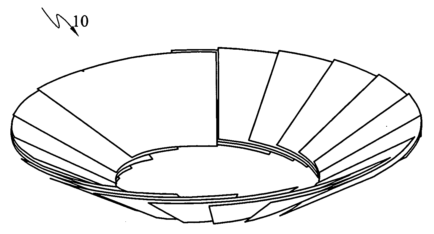 Process of fabricating a laminated hollow composite cylinder with an arranged ply angle