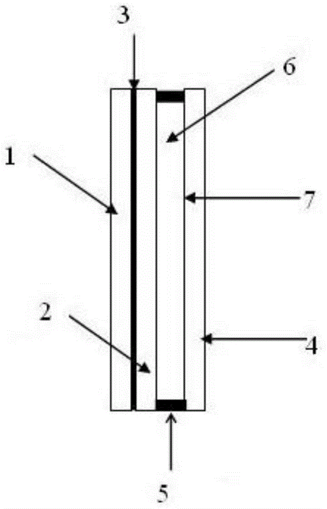 Nanometer ceramic intermediate film laminated hollow glass and manufacturing method thereof